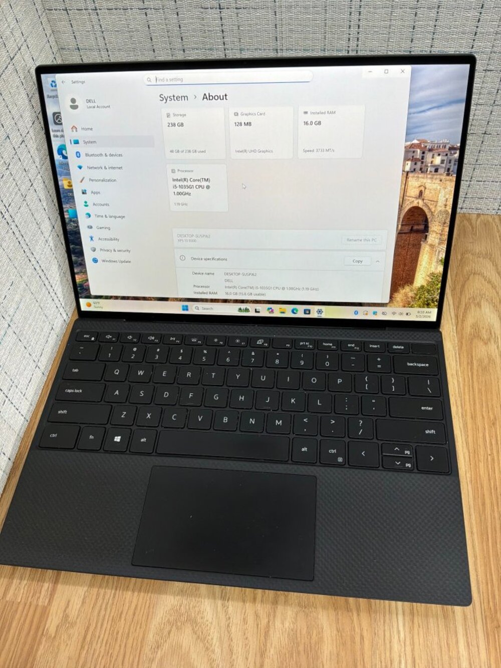 Dell XPS 13 9300 Touchscreen Laptop | i5 10th Gen | 16GB RAM | 256GB SSD | Like